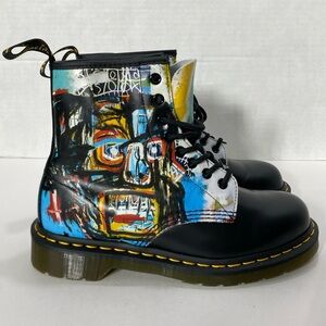 Dr. Doc Martens 1460 BASQUIAT II UNISEX BOOTS NEW NIB US 7 M US 8 L UK 6 RARE!